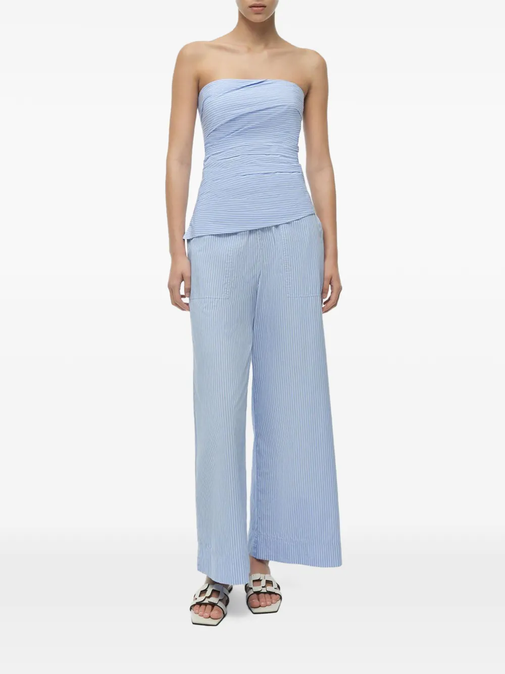 Simkhai Emerson striped top - Blu