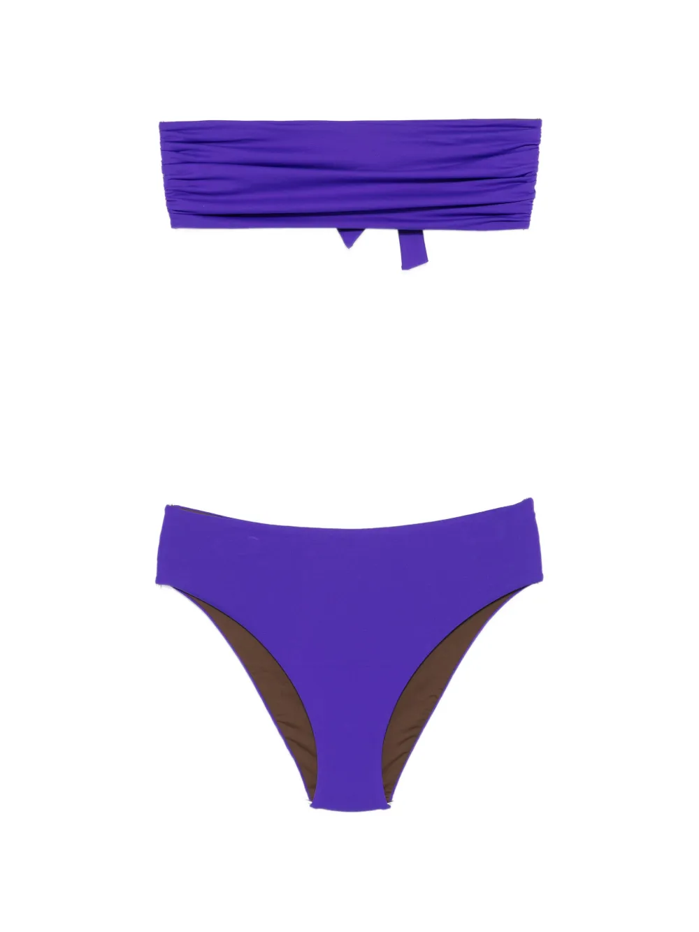 Fisico ruched-detail bikini - Viola