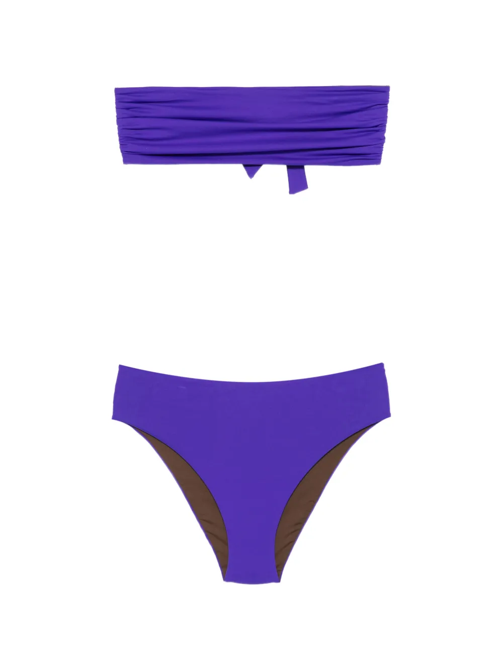 Fisico ruched-detail bikini - Viola