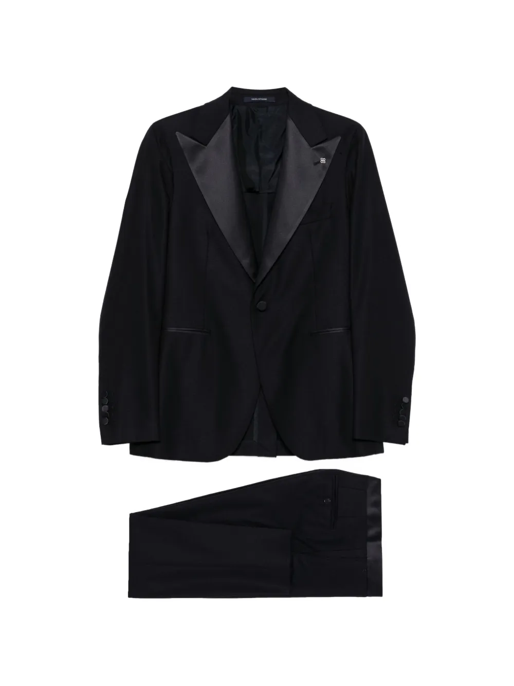 Tagliatore button single-breasted suit - Nero
