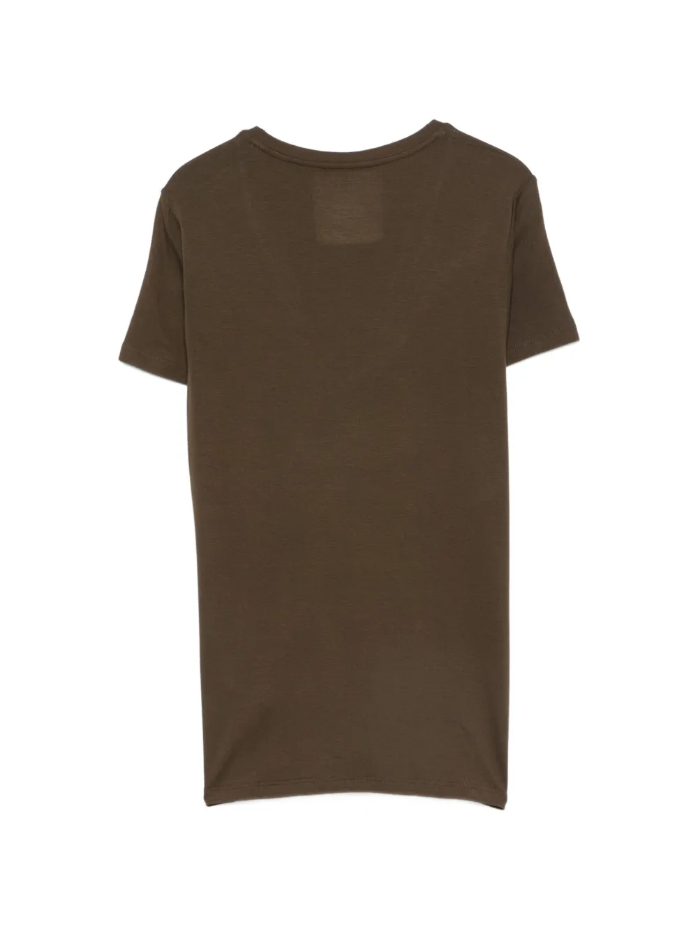 Majestic Filatures T-shirt met V-hals Bruin