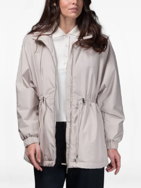 Moorer Galilea-Stp hooded zipped jacket