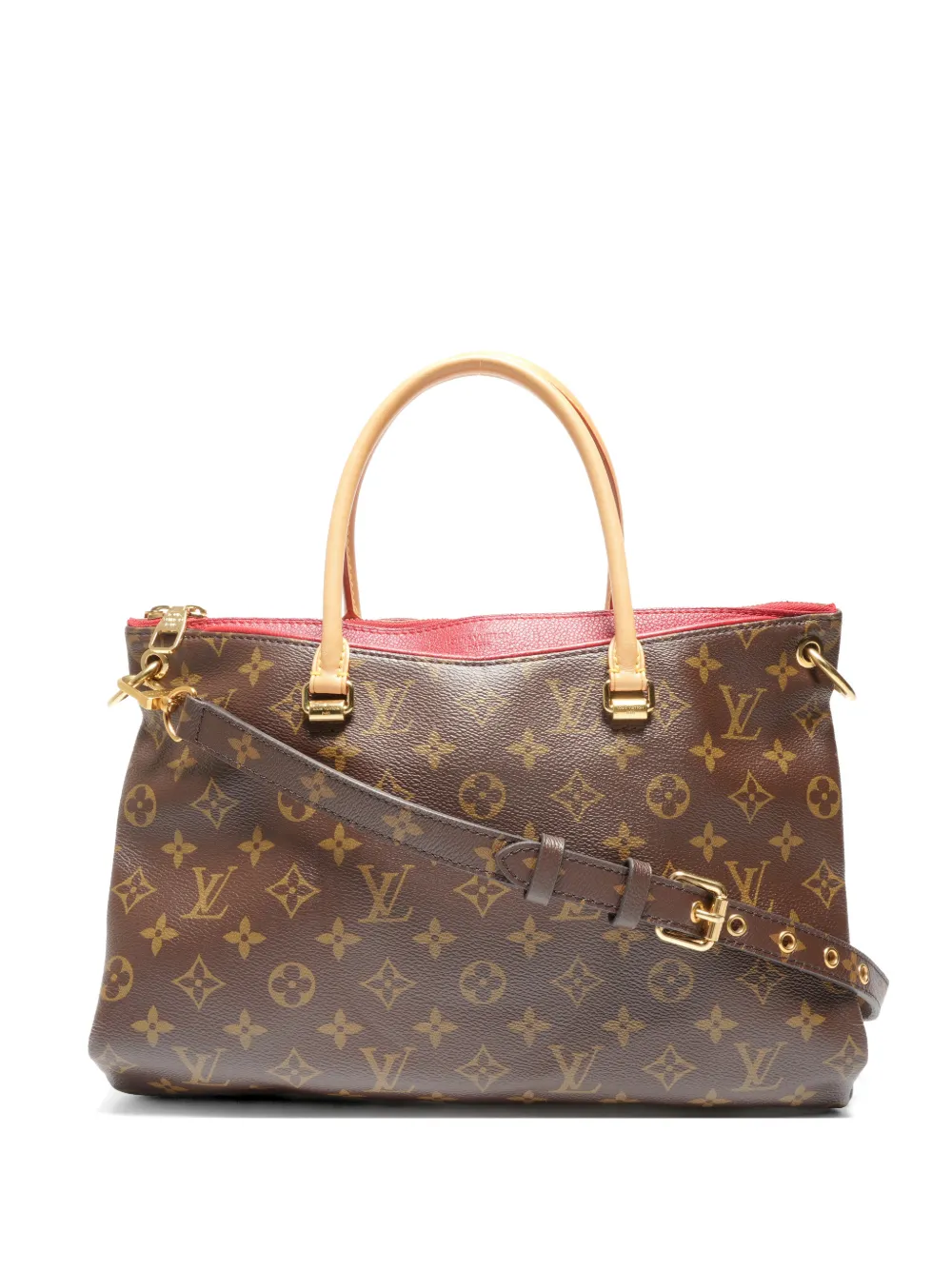 Louis Vuitton Pre-Owned 2015 Pallas monogram tote bag - Marrone