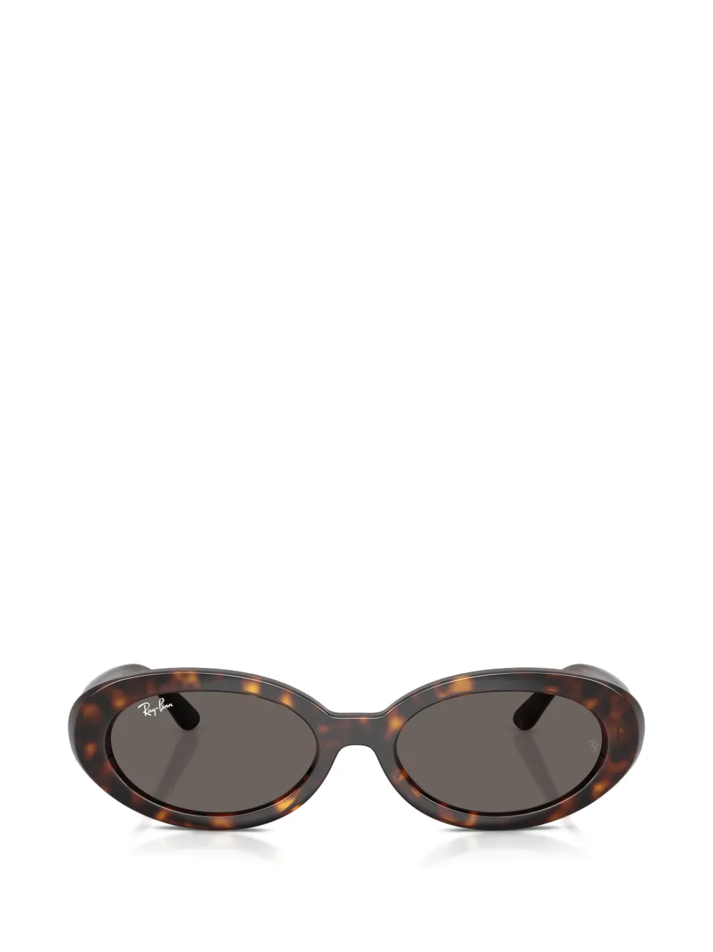 Ray-Ban oval-frame sunglasses - Marrone