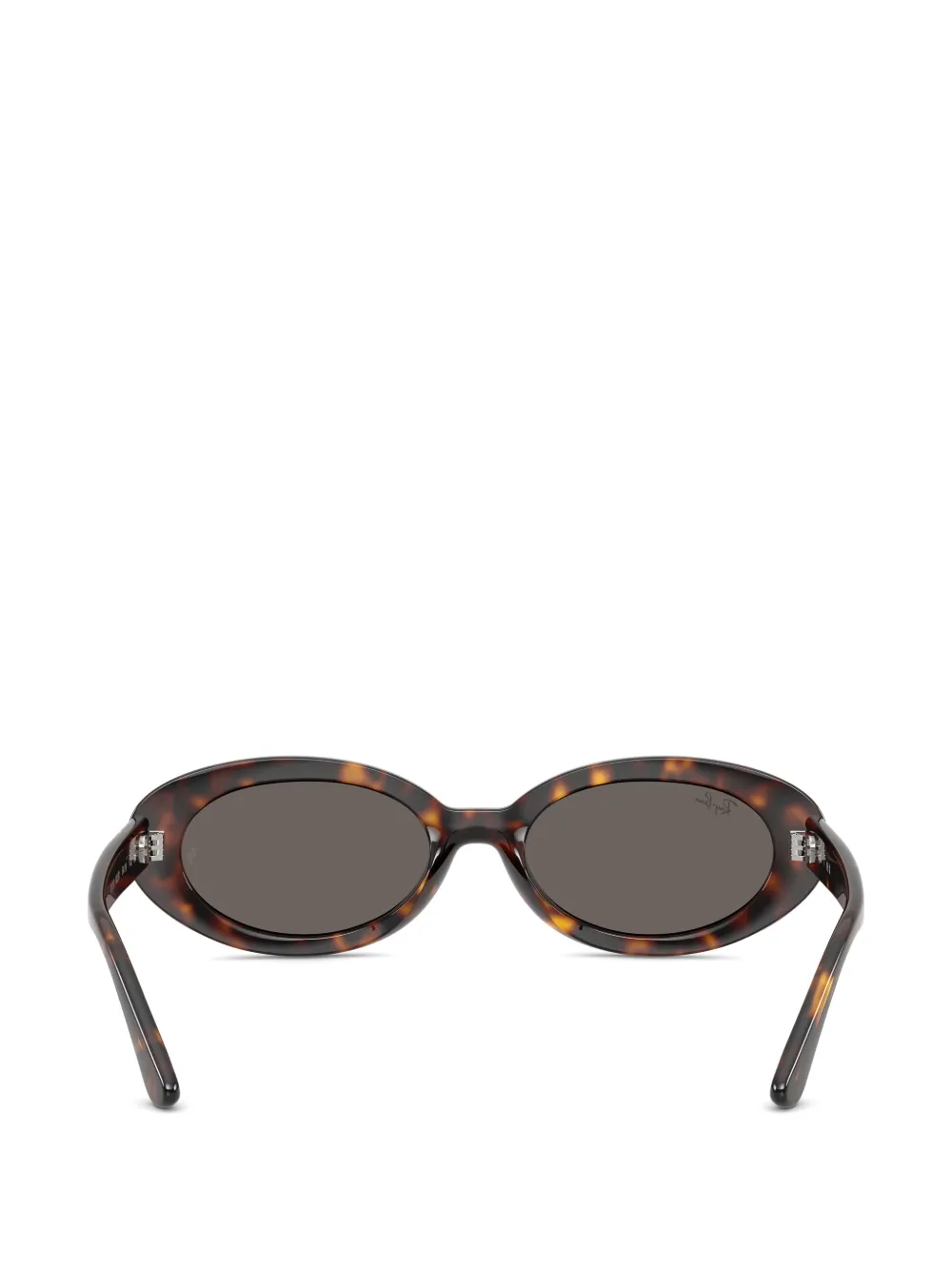 Ray-Ban Zonnebril met ovaal montuur Bruin