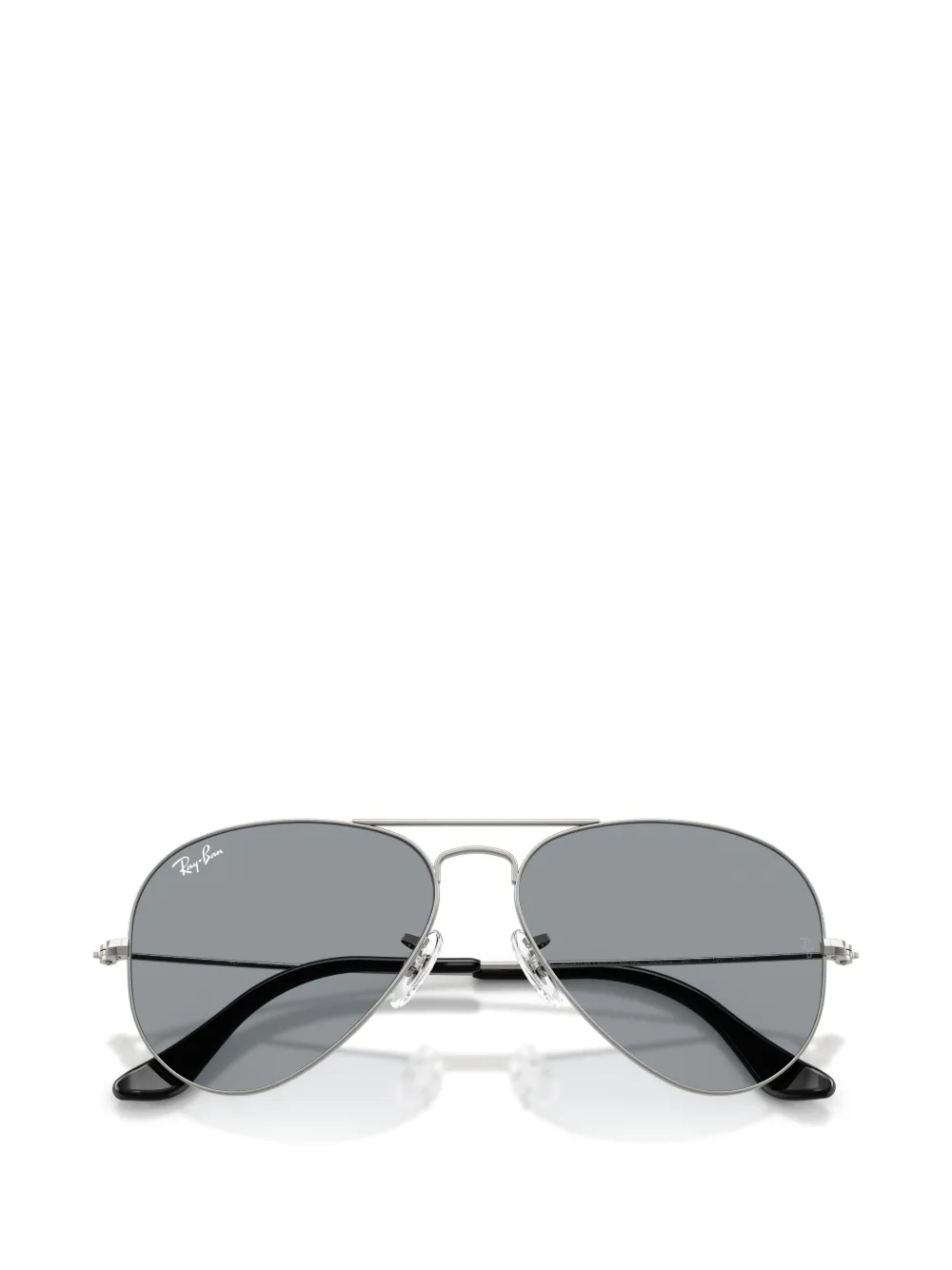 Ray-Ban Zonnebril met piloten montuur Zilver