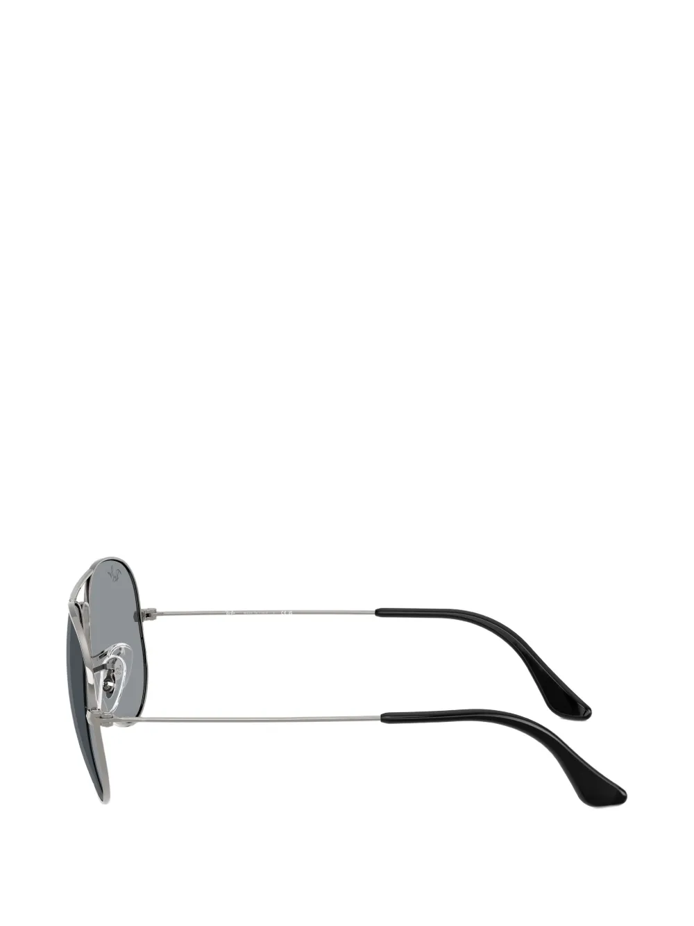 Ray-Ban Zonnebril met piloten montuur Zilver