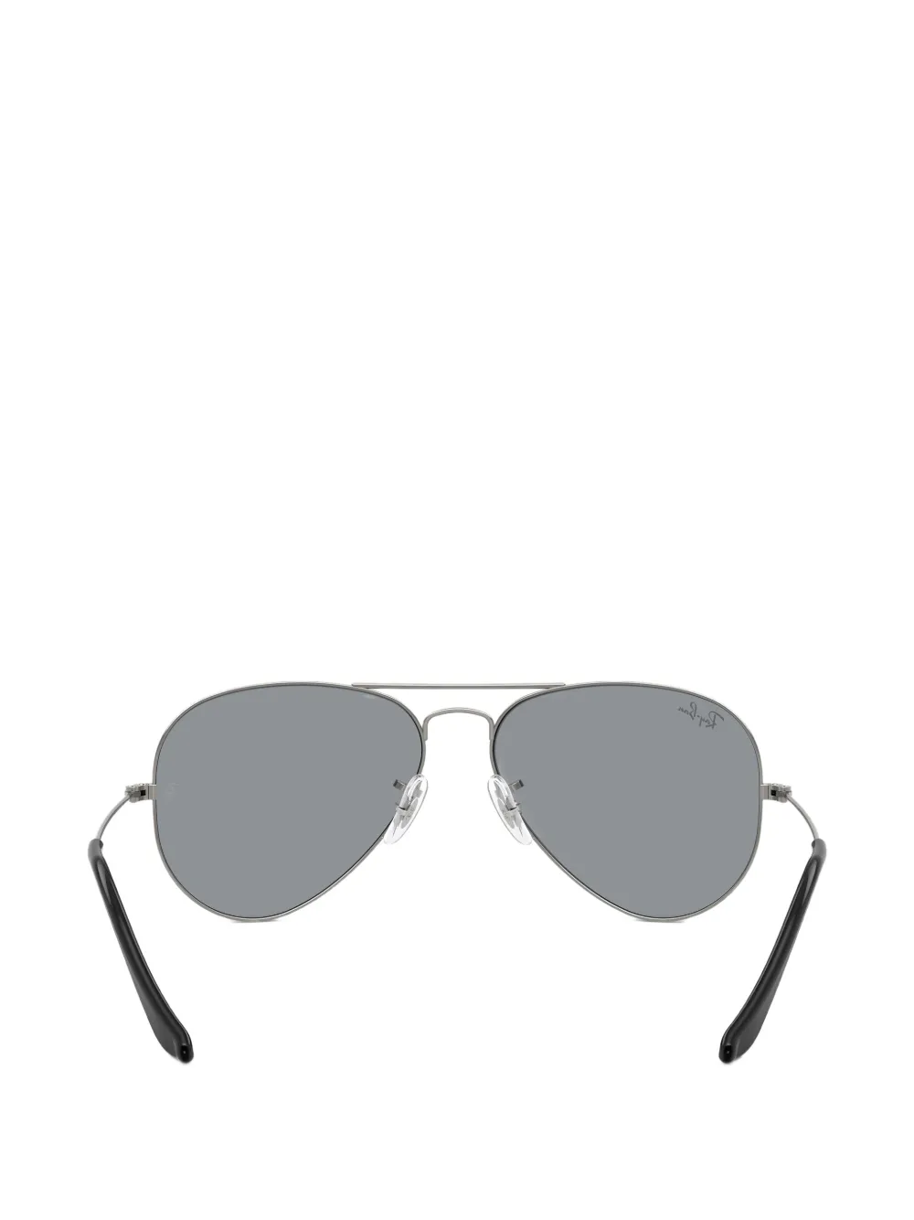 Ray-Ban Zonnebril met piloten montuur Zilver