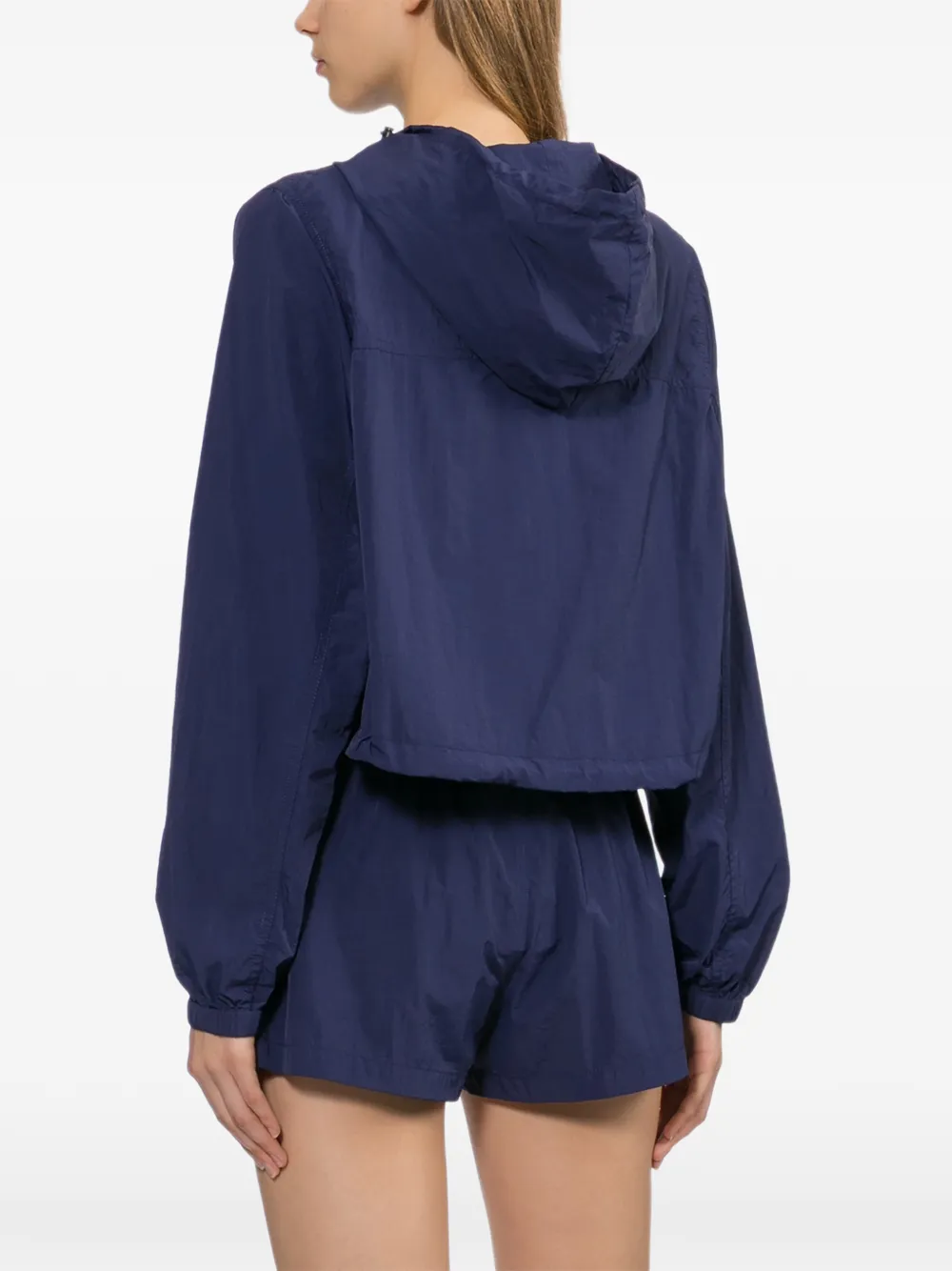 APEE™ by *A BATHING APE Jack met capuchon en zak Blauw