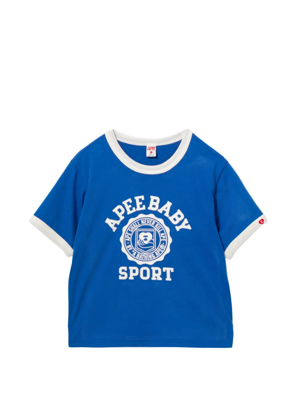 APEE™ by *A BATHING APE® graphic ringer T-shirt