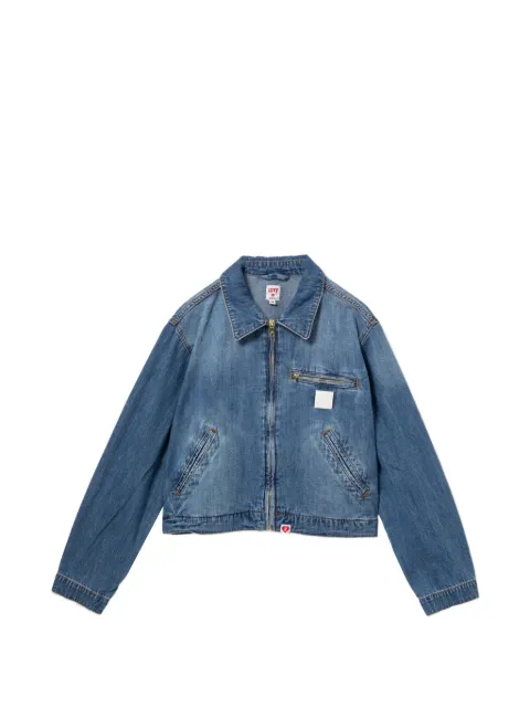 APEE™ by *A BATHING APE® logo-patched denim jacket