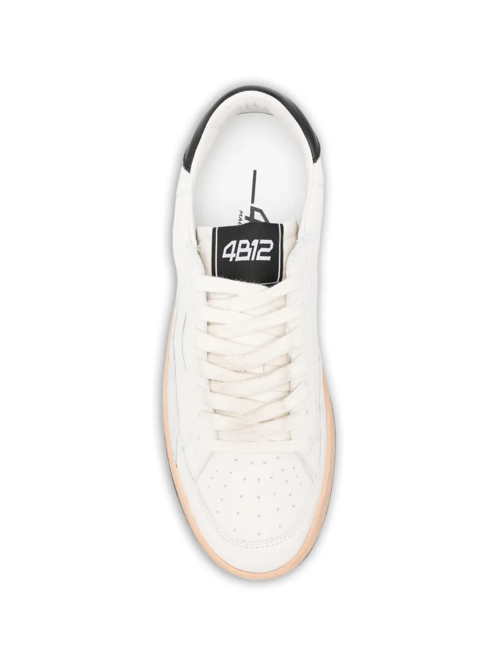 4B12 Play New sneakers met vlakken Wit