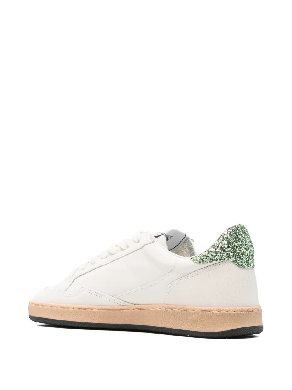 4B12 Play New sneakers verfraaid met glitters Wit