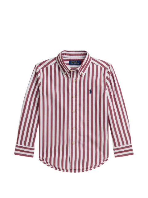POLO RALPH LAUREN KIDS Pony striped shirt