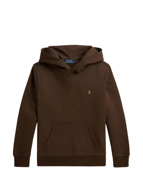 POLO RALPH LAUREN KIDS hoodie con bordado Polo Pony