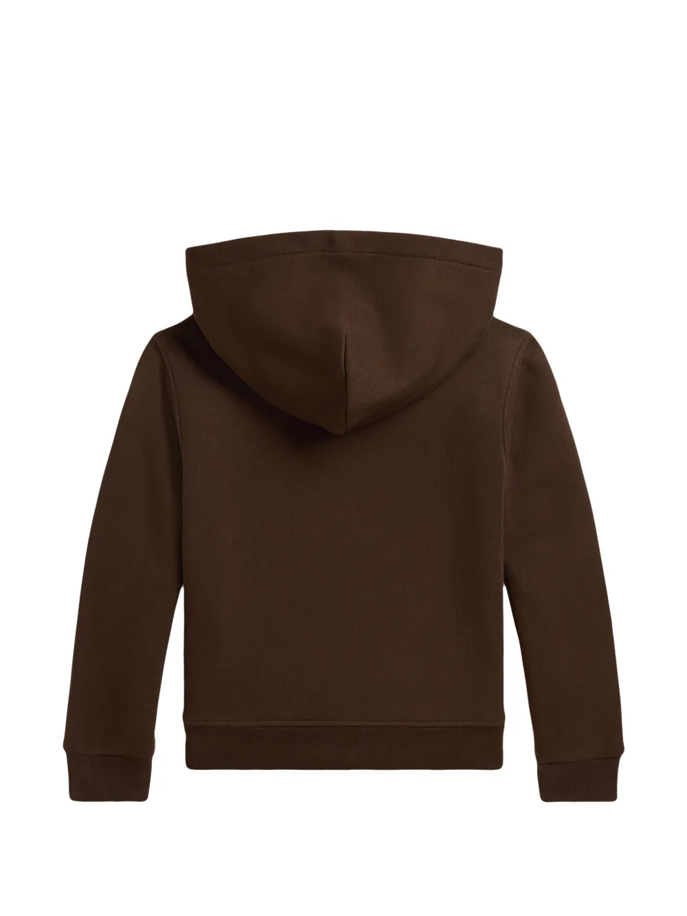 POLO RALPH LAUREN KIDS Hoodie met borduurwerk Bruin