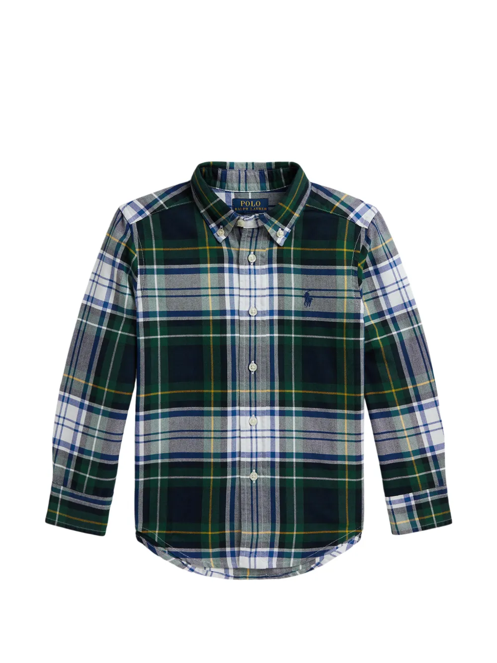POLO RALPH LAUREN KIDS Kariertes Hemd - Grün