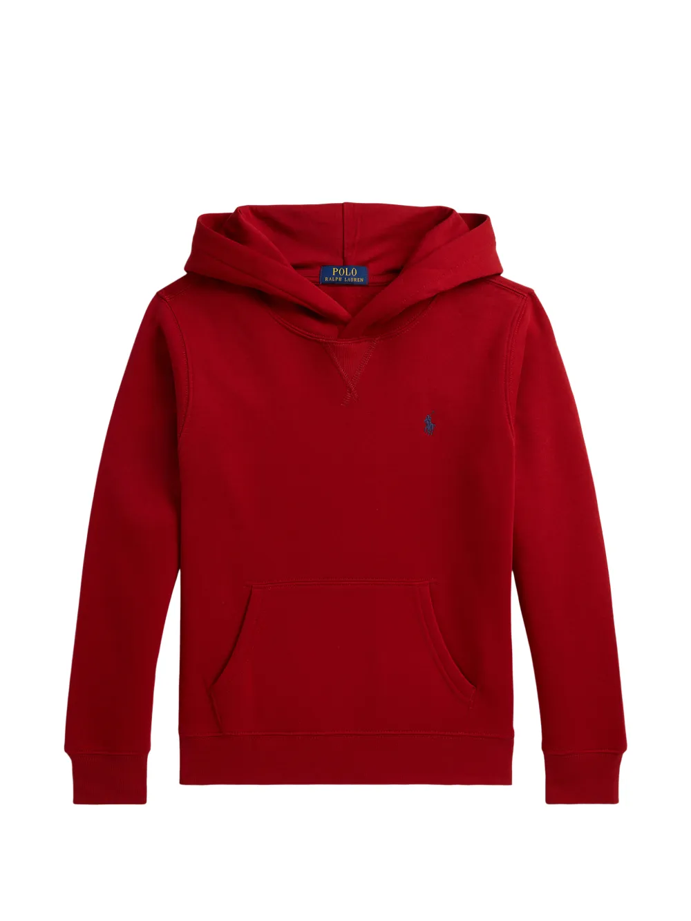 POLO RALPH LAUREN KIDS Felpa con ricamo Polo Pony - Rosso