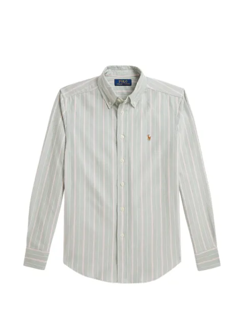 POLO RALPH LAUREN KIDS Gestreiftes Oxford-Hemd