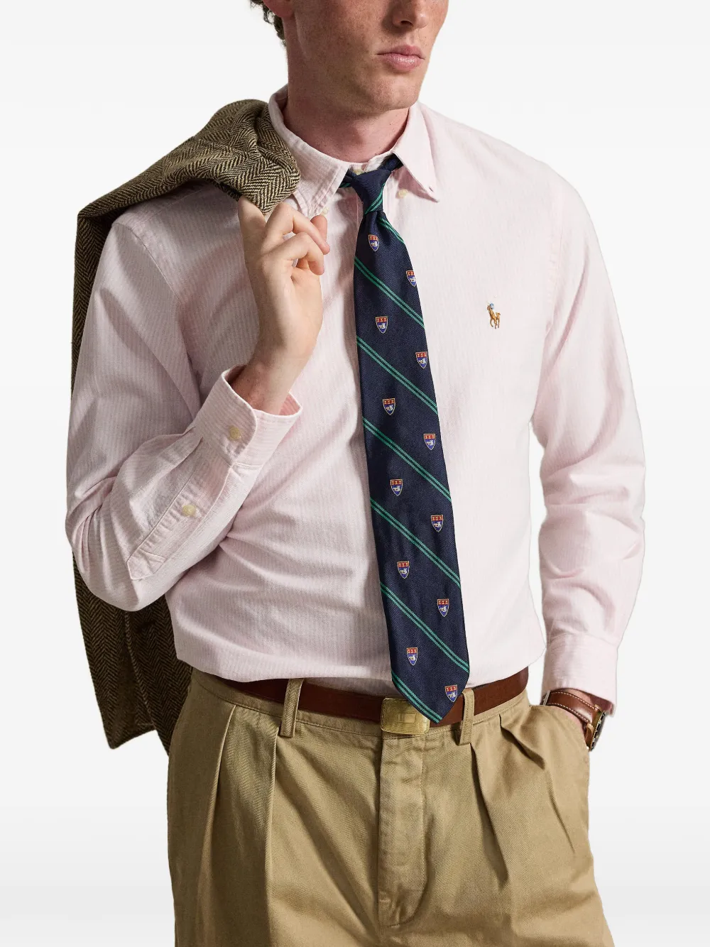 Polo Ralph Lauren Gestreept overhemd Roze