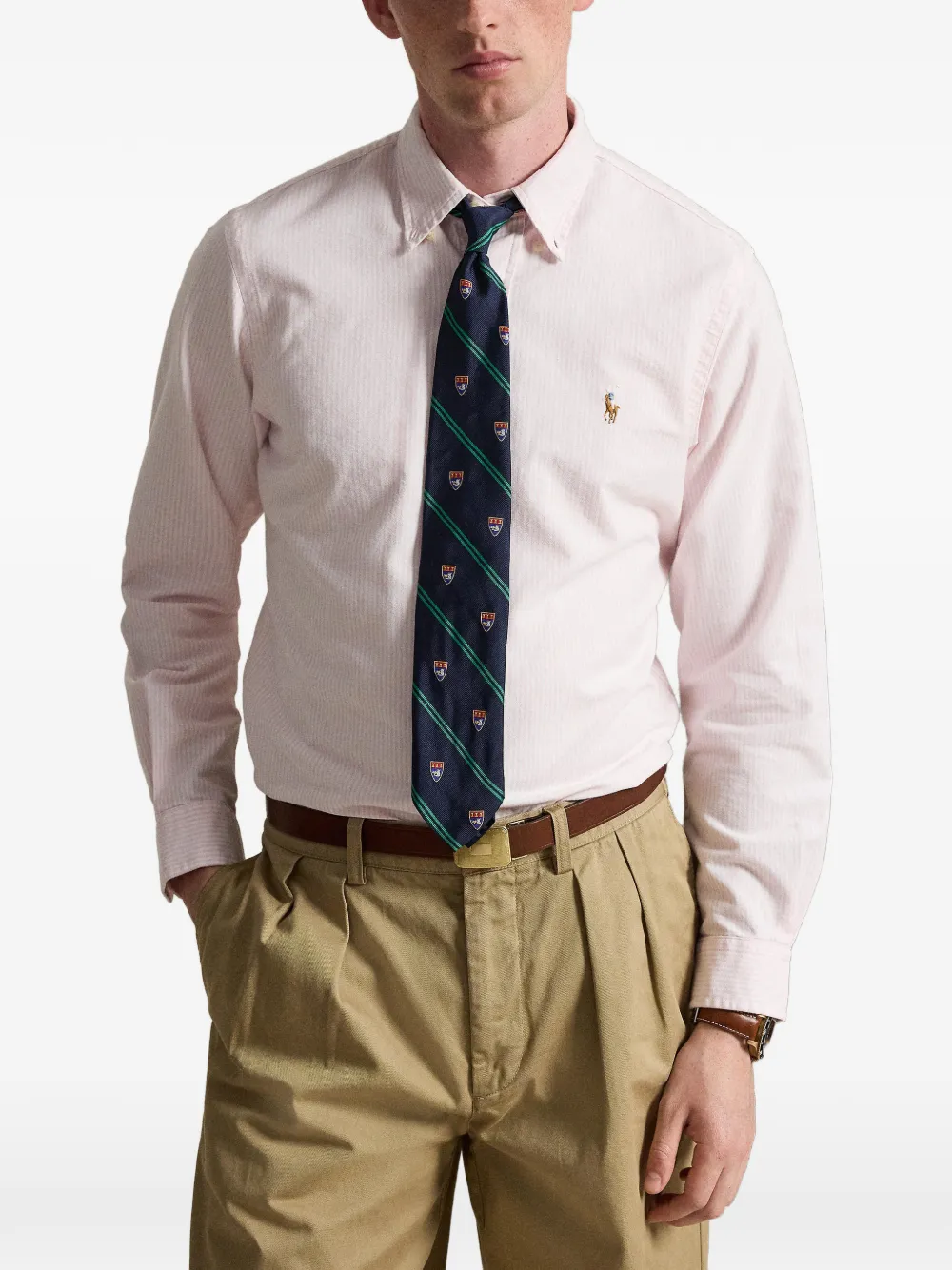 Polo Ralph Lauren Gestreept overhemd Roze