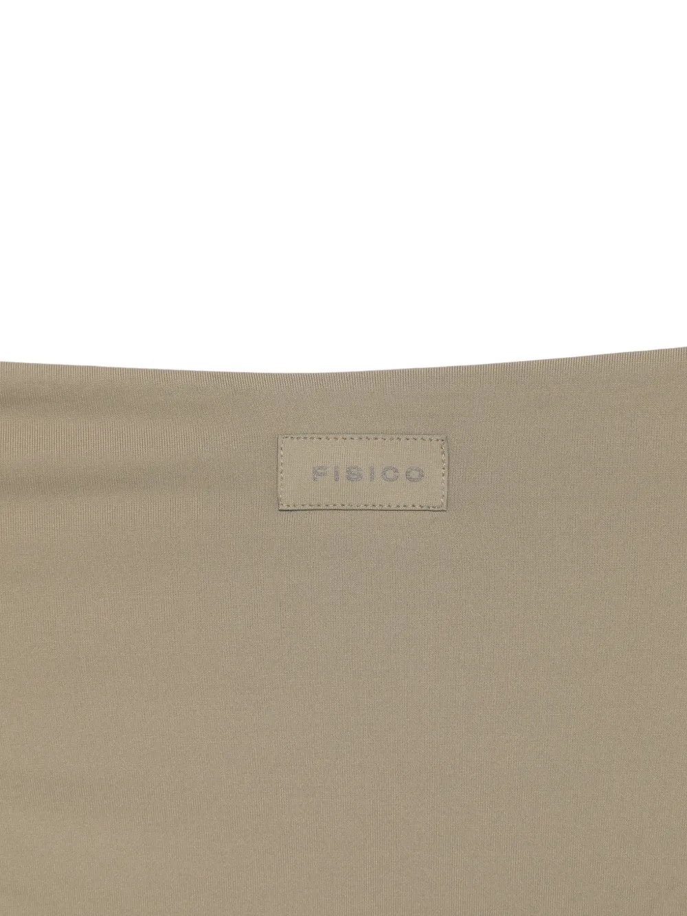  Fisico Bikini Con Diseño Fruncido - Verde 