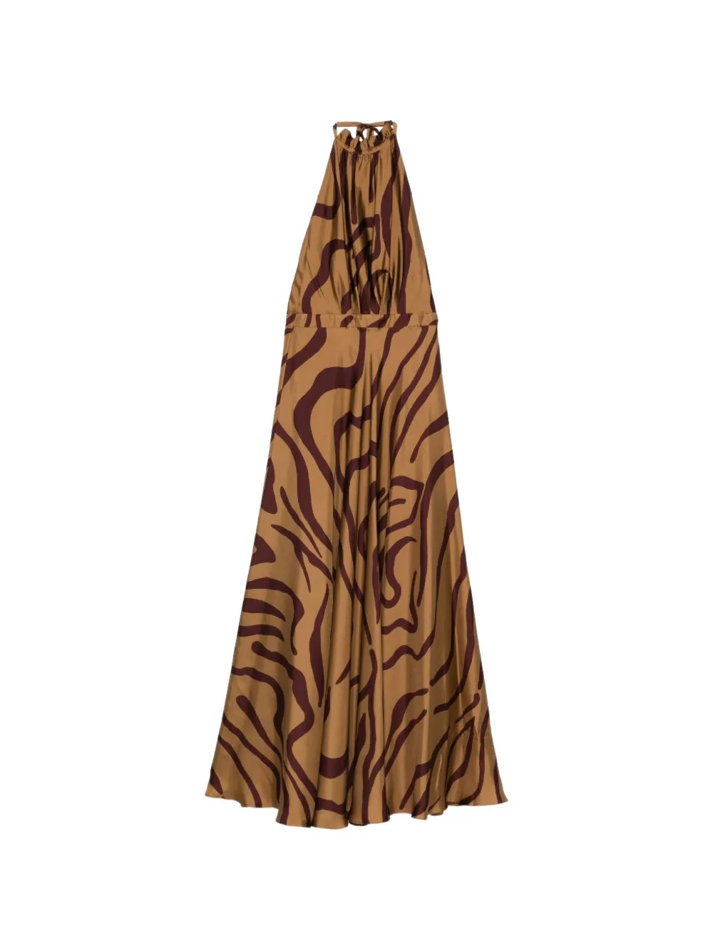 Raquel Diniz zebra halterneck dress