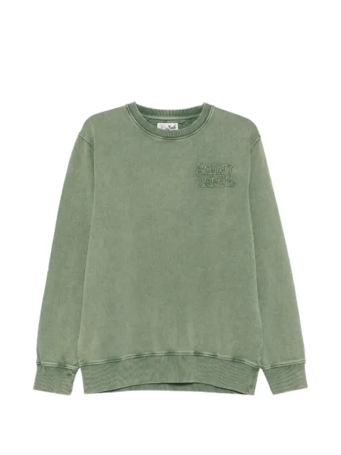 MC2 Saint Barth logo-patches cotton sweater