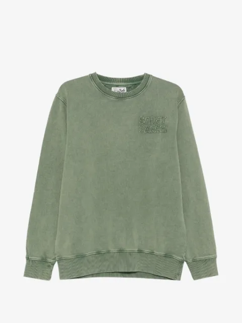 MC2 Saint Barth logo-patches cotton sweater