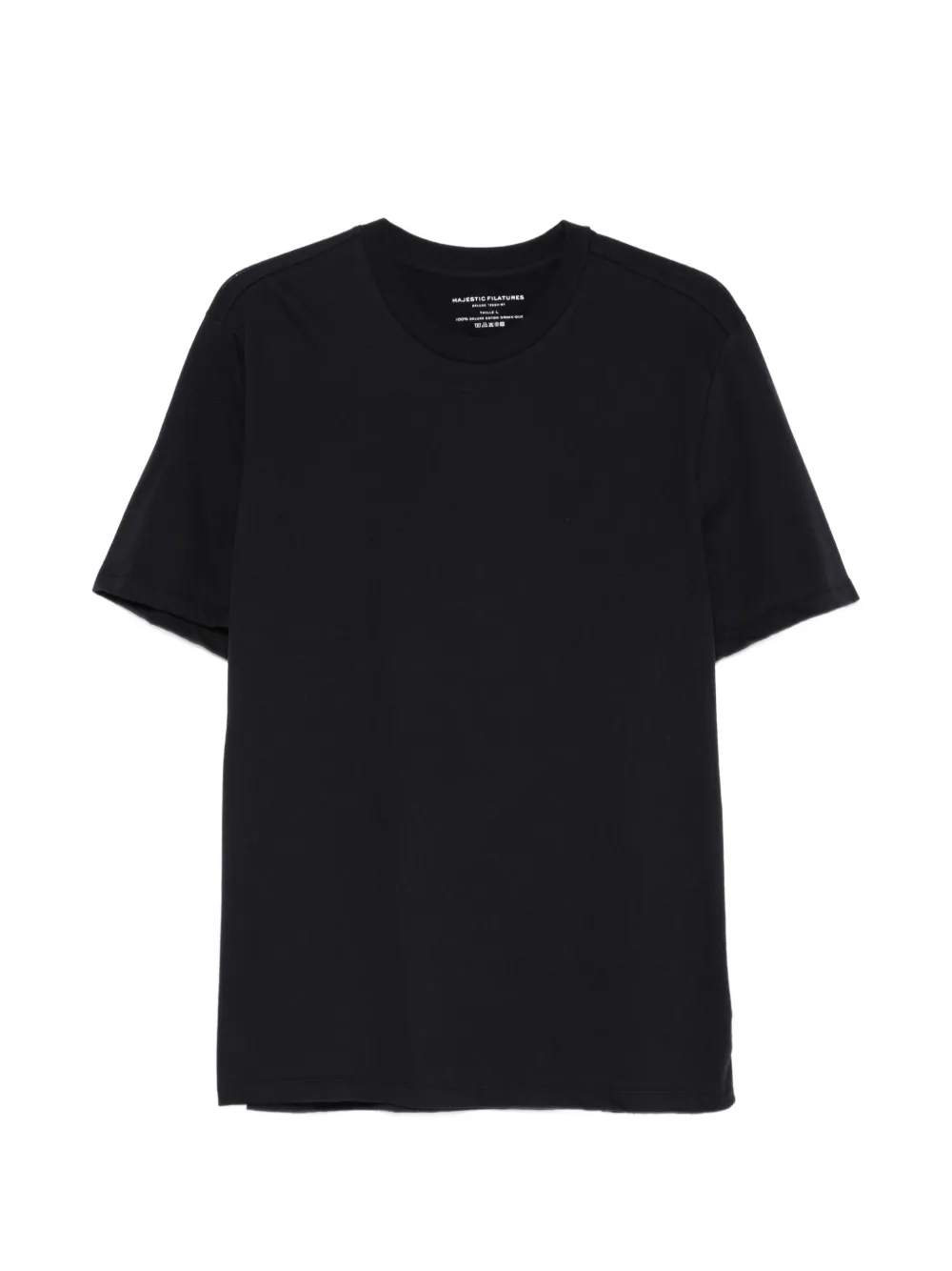 Majestic Filatures crew-neck T-shirt - Blu