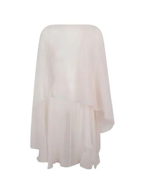 Ermanno Scervino layered draped cape