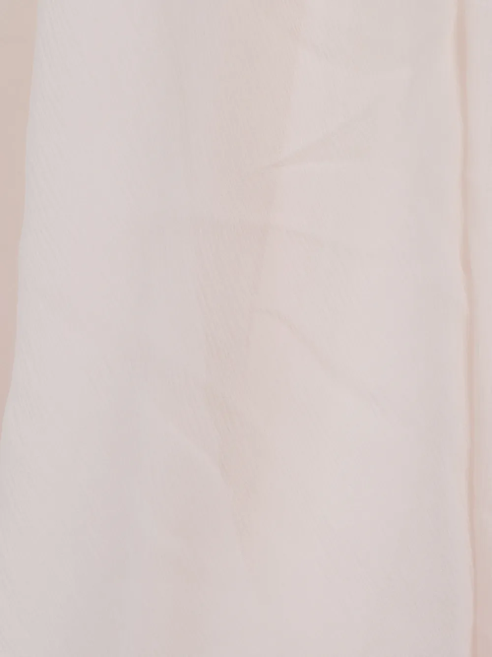 Ermanno Scervino Gedrapeerde cape Wit