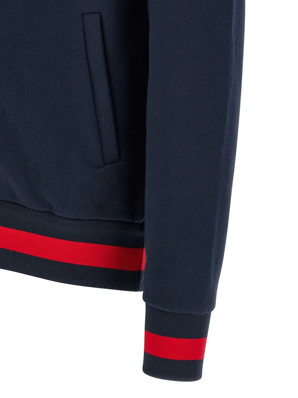 Kiton Trainingspak met contrasterende band Blauw