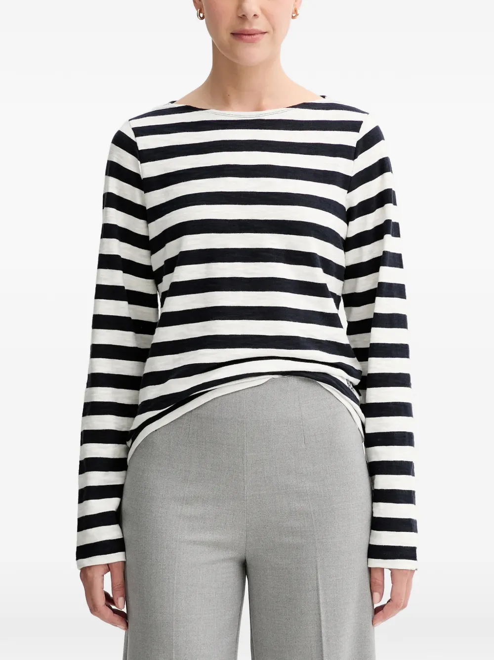 Marc O'Polo striped long-sleeve T-shirt