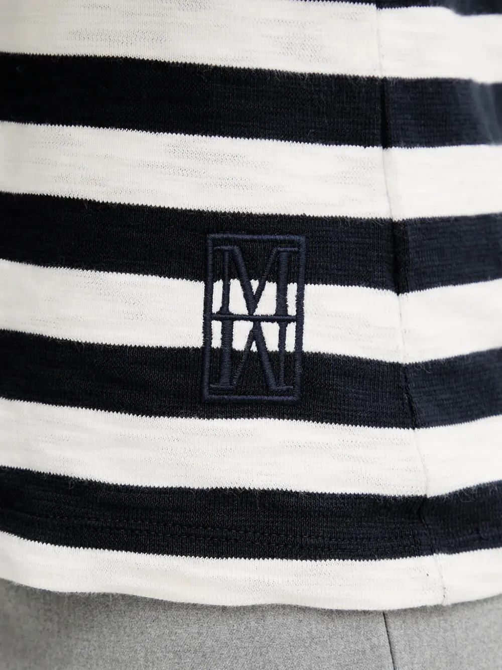 Marc O'Polo Gestreept T-shirt Wit