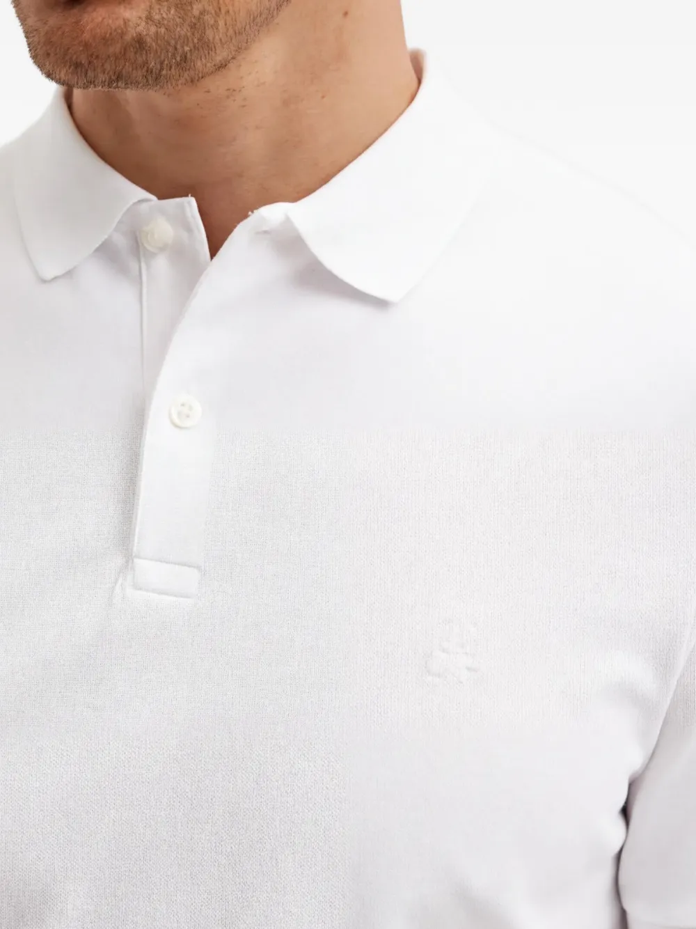 Marc O'Polo Poloshirt met korte mouwen Wit