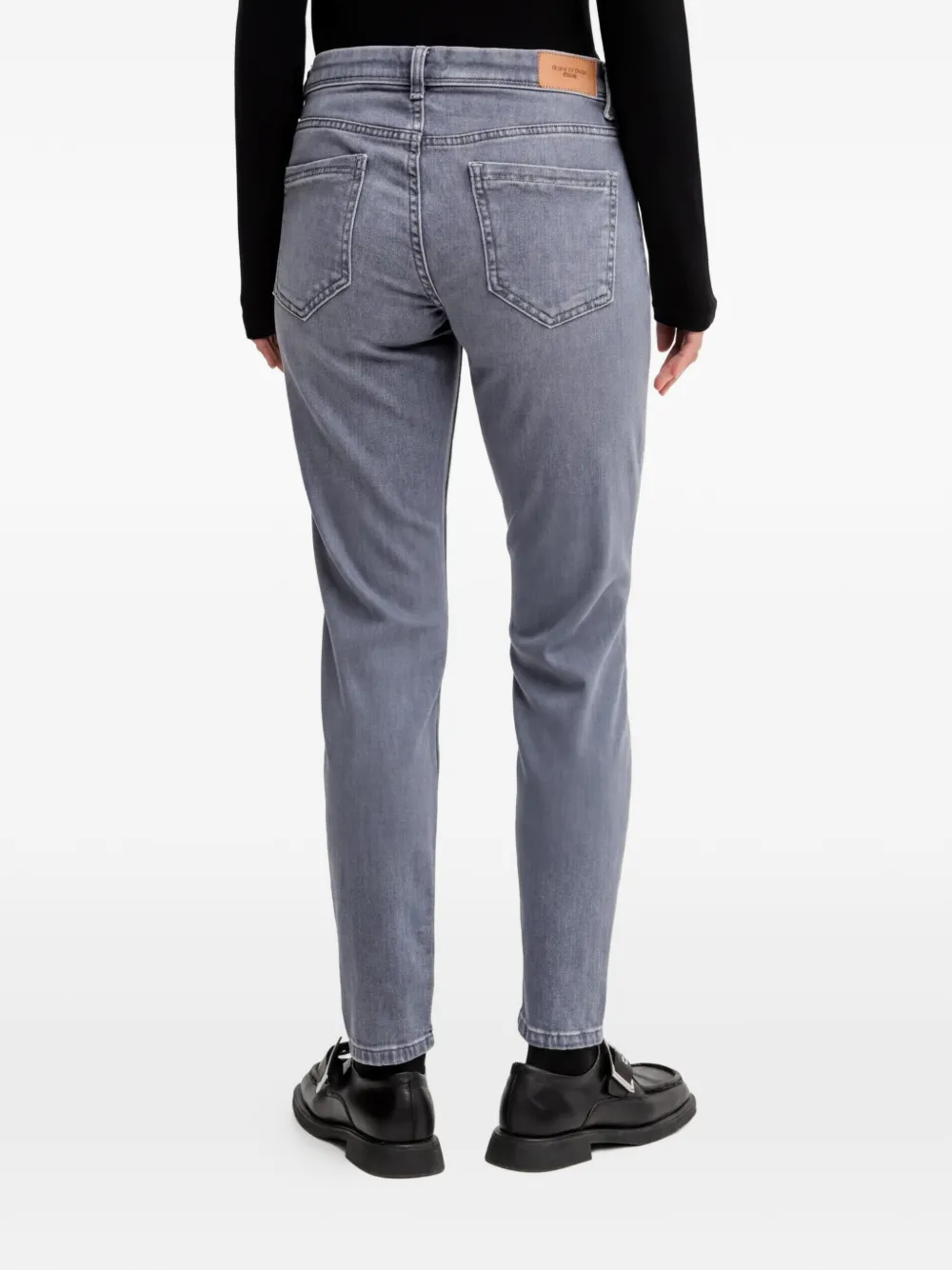 Marc O'Polo Alva jeans met vijf zakken Grijs