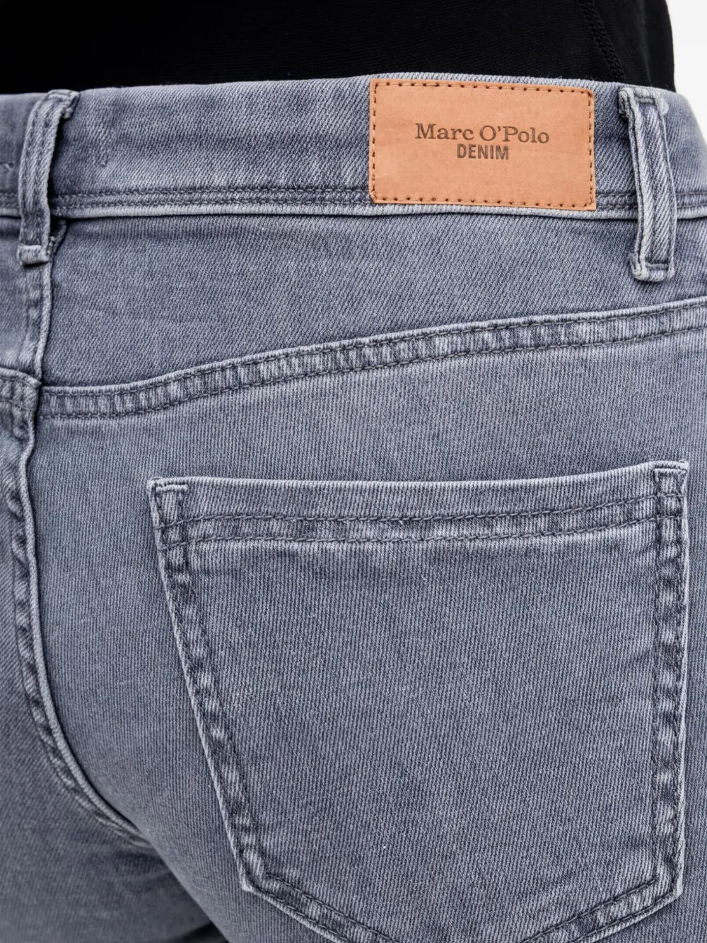 Marc O'Polo Alva jeans met vijf zakken Grijs