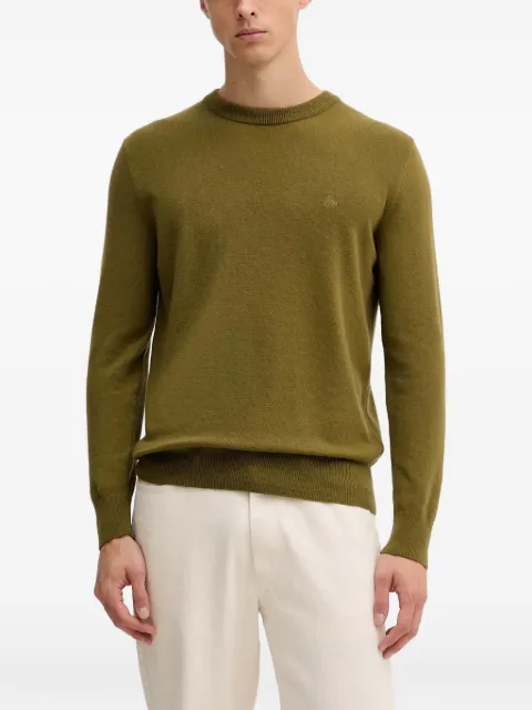 Marc O'Polo round-neck logo-embroidery sweatshirt