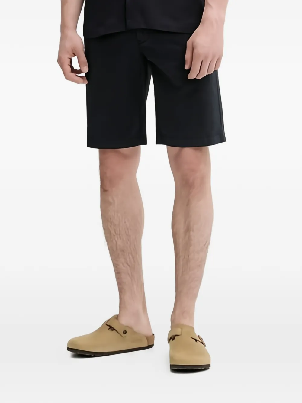 Marc O'Polo button-fastening shorts - Blu