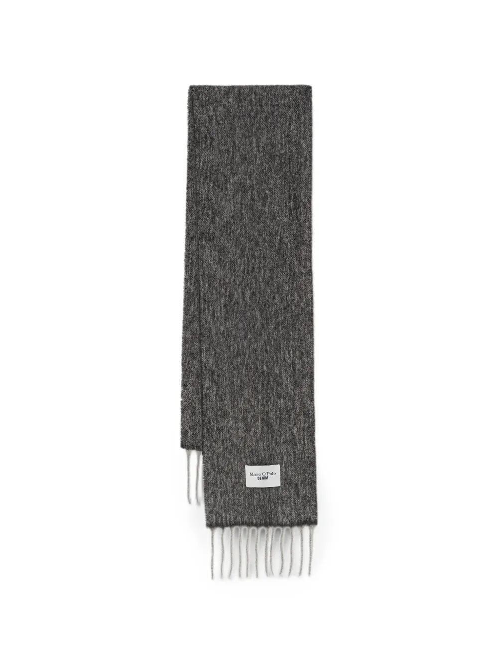 Marc O'Polo fringed scarf - Grigio