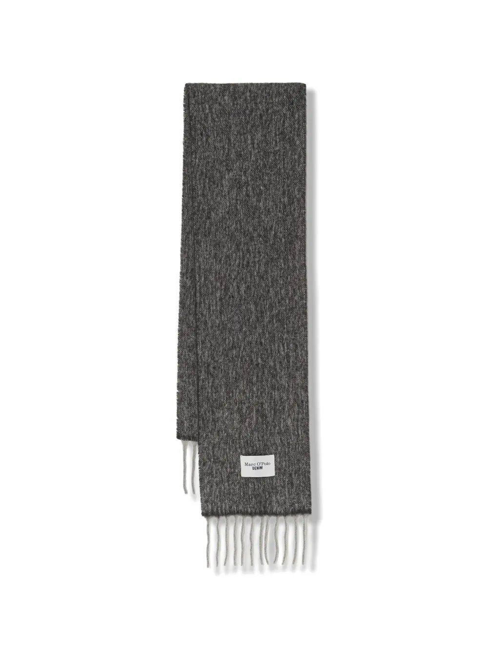 Marc O'Polo fringed scarf - Grigio