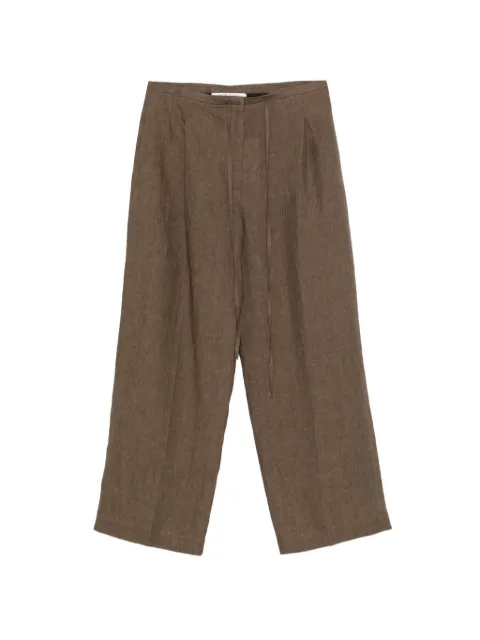 Róhe pantalon plissé à lien de resserrage