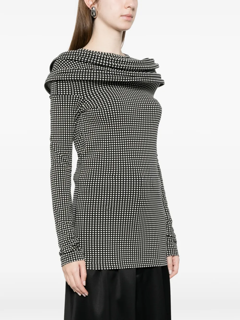  Junya Watanabe Top Disc - Negro 