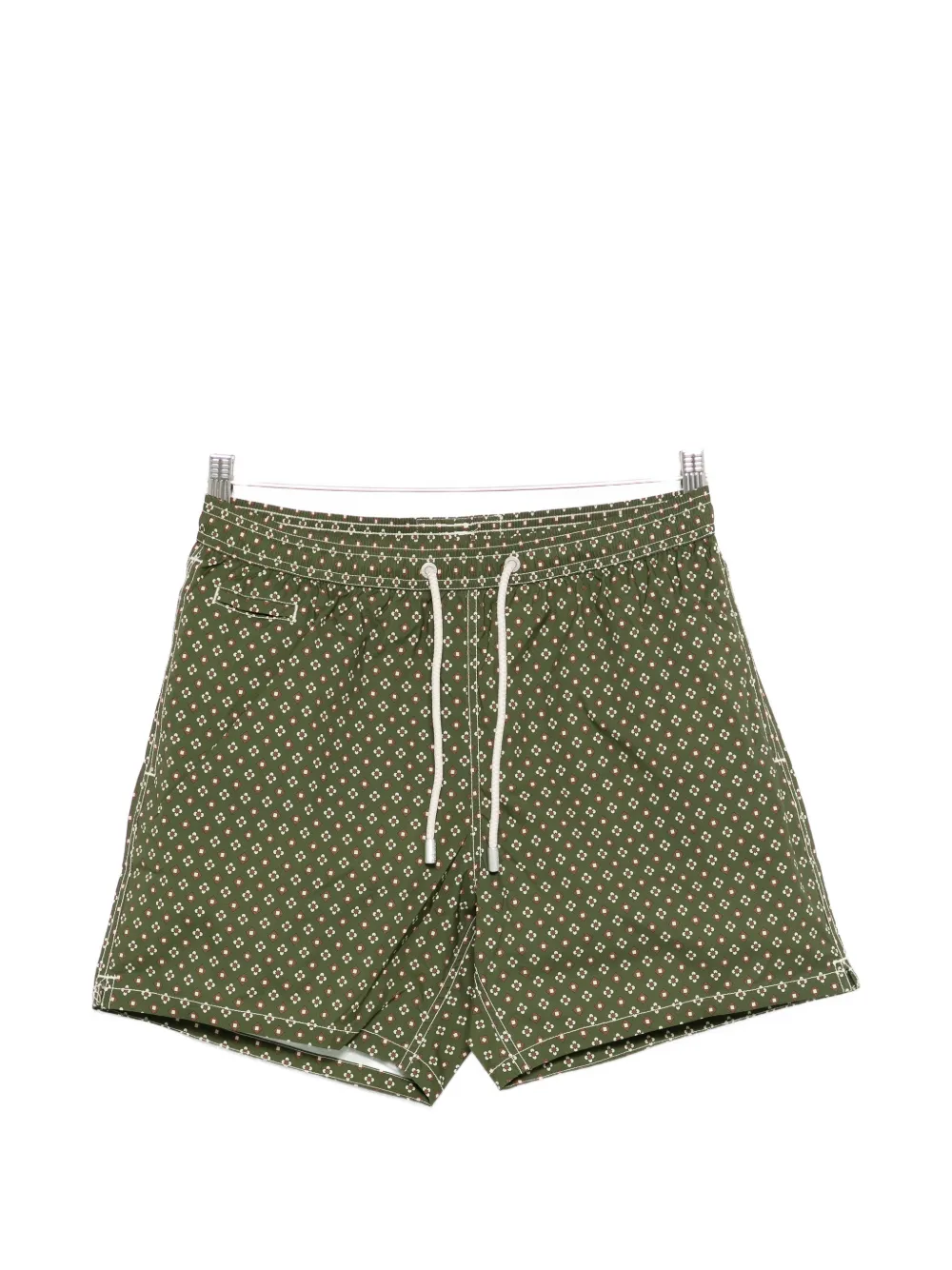 MC2 Saint Barth Lighting patterned swim shorts - Verde