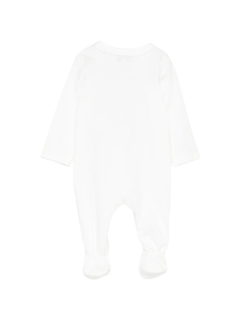 Emporio Armani Kids Pyjama met geborduurd logo Wit