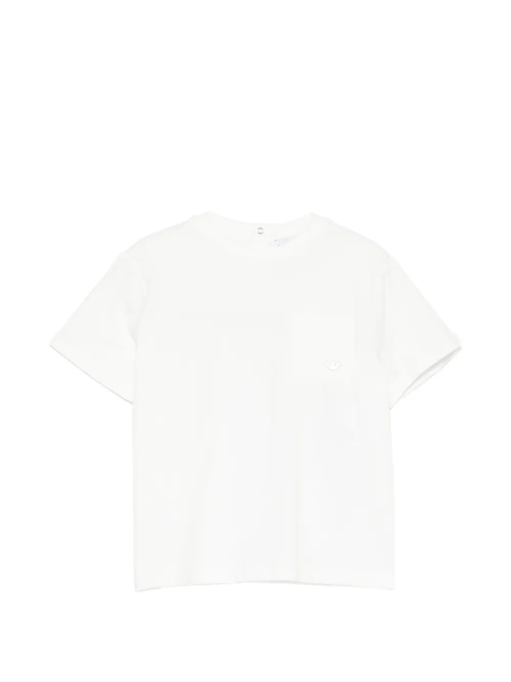 Emporio Armani Kids chest-pocket T-shirt - Bianco