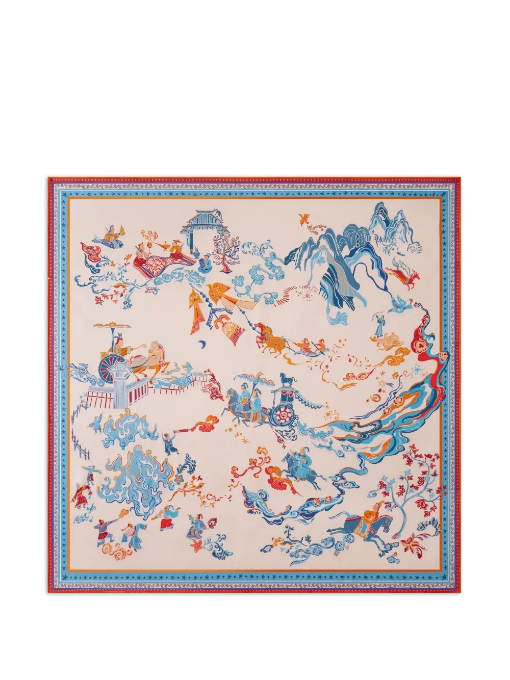 Shanghai Tang Tang scarf - Toni neutri