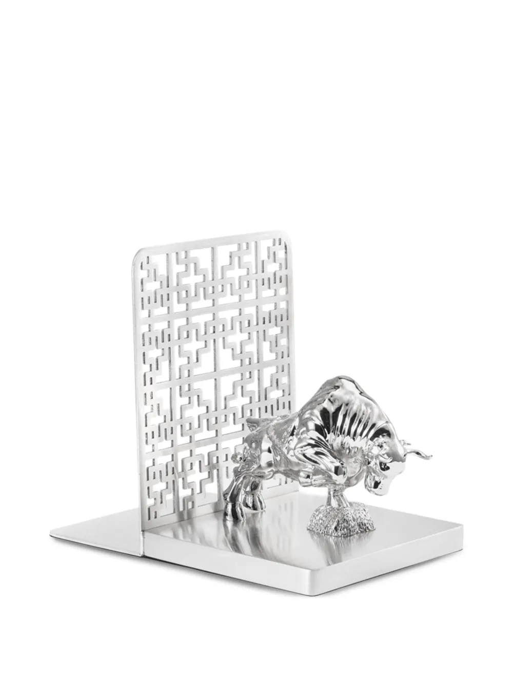 Shanghai Tang Tang ox bookend - Argento