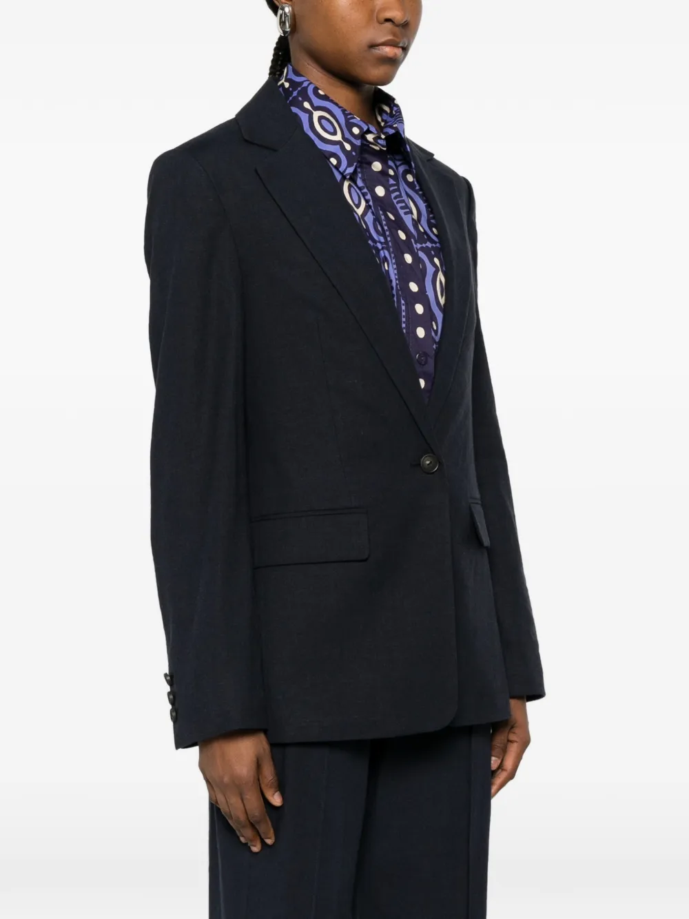 Vince Blazer met zak Blauw